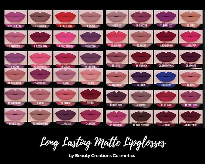 LOVE SPELL #12 Long Wear Matte Lipgloss