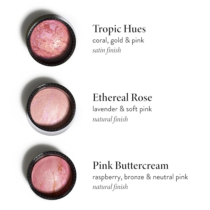 LAURA GELLER NEW YORK Baked Blush-n-Brighten Baked to Go - Pink Buttercream - Travel Size Blush