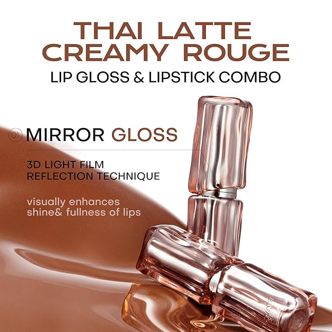 Mistine Thai Latte Lip Gloss Lipstick