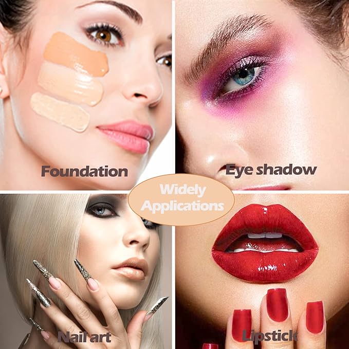 180 Degree Folding Acrylic Makeup Mixing Palette, Plastic