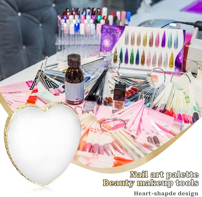 Resin Nail Art Palette Nail Mixing Palette Nail