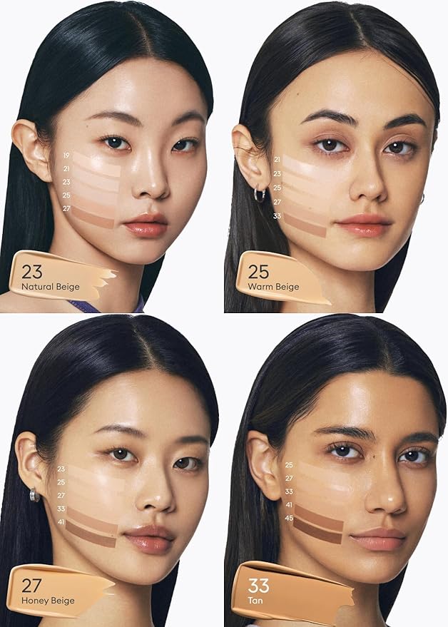 MISSHA M PERFECT COVER SERUM BB CREAM No.27 Honey Beige- Medium with Cool/Neutral Undertone, Skin Tint, Tinted Moisturizer, Skin Care Foundation Makeup, Superfood Complex, Glass Skin, 1.18 Fl oz