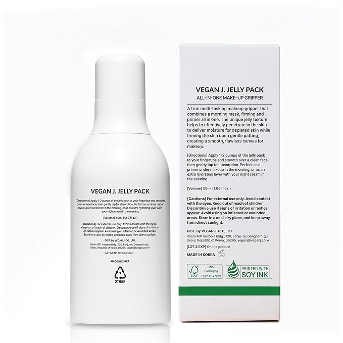 Jelly Pack | Multi-Use Primer Gel | Vegan Korean Skincare