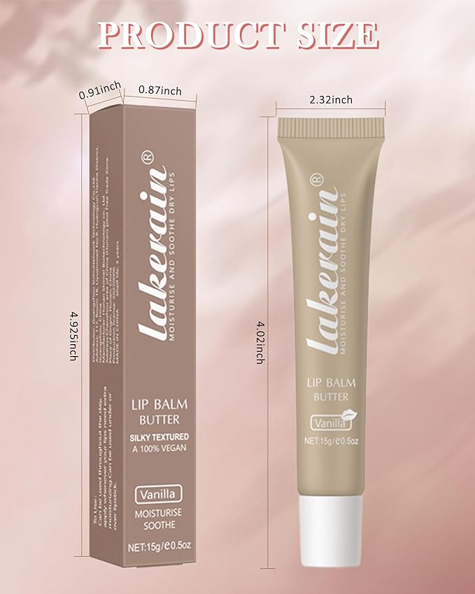 Lip Butter Balm Chrrey, Hydrating Tinted Butter Lip