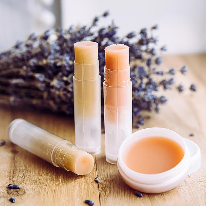 Lip Gloss Clear 50Pcs Empty Lipstick Tubes Transparent Plastic Empty Lip Balm Containers Lip Gloss Holders Empty Lip Gloss Container Bulk