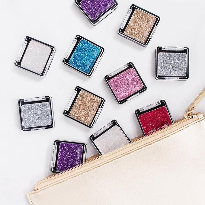 wet n wild Color Icon Eyeshadow Glitter - Ultra-Pigmented, Vitamin E Infused for a Silky-Smooth Moisturizing Application, Cruelty-Free & Vegan - Toasty