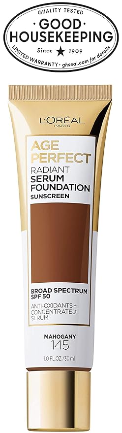L'Oreal Paris Age Perfect Radiant Serum Foundation with 1 Ounce