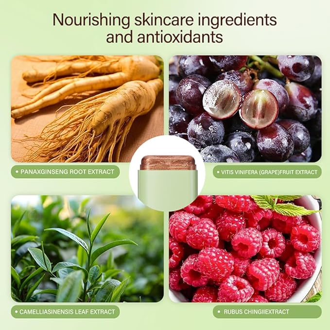 UNYOKE Soft Creamy Highlighter Blush Stick,Smooth Shimmer Bronzer Beach Glow) 6 Oz