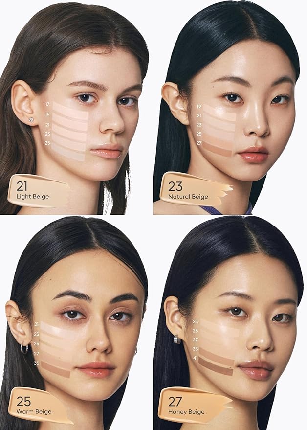 MISSHA M PERFECT COVER SERUM BB CREAM No.25 Warm Beige - Medium with Warm Undertone, Skin Tint, Tinted Moisturizer, Skin Care Foundation Makeup, Superfood Complex, Glass Skin, Korean Makeup,1.18 Fl oz