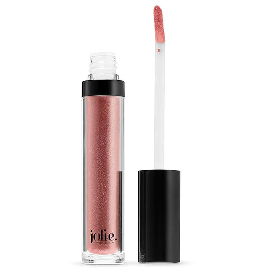 Jolie Cosmetics Sheer Tinted Lip Plumping Gloss W/ 3D Lip Plump Complex (Dainty)