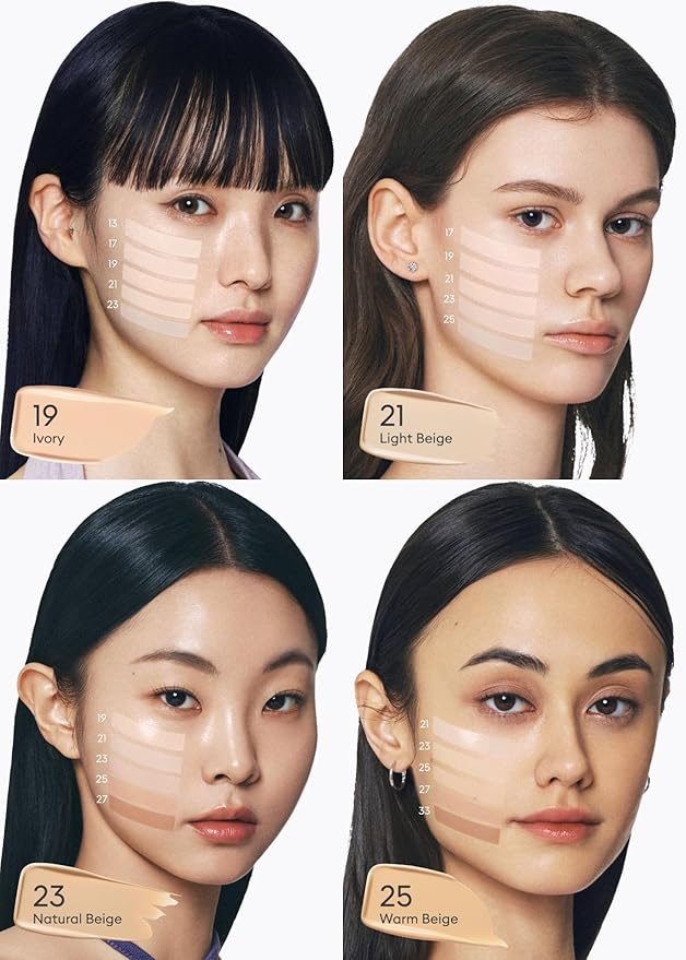 MISSHA M PERFECT COVER SERUM BB CREAM No.21 Light Beige - Light with Cool Undertone, Skin Tint, Tinted Moisturizer, Skin Care Foundation Makeup, Superfood Complex, Glass Skin, Korean Makeup,1.18 Fl oz