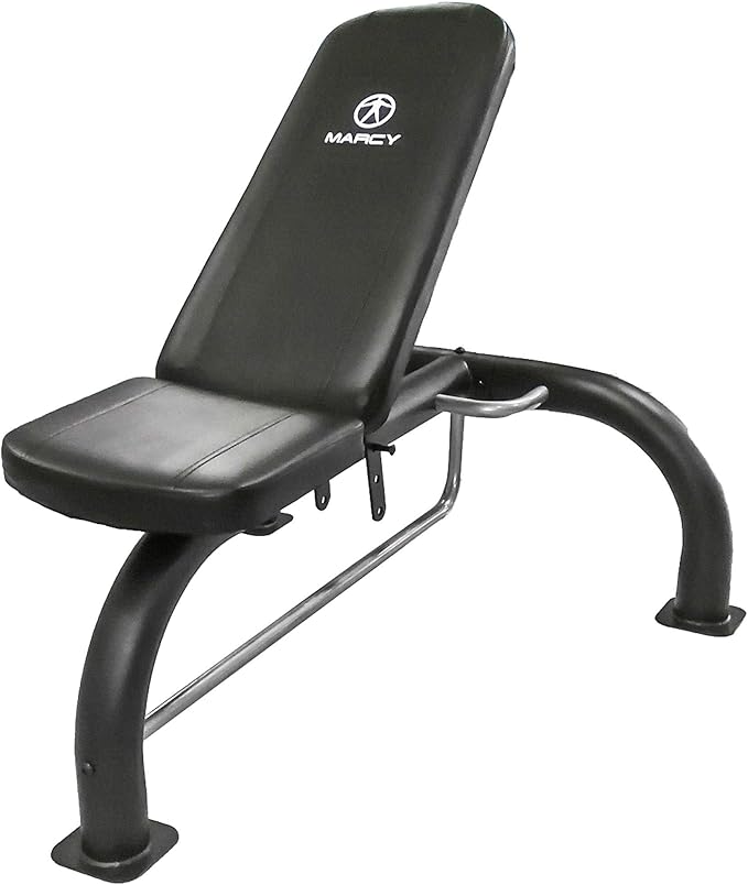 Marcy Multipurpose Utility Weight Bench – Adjustable Backrest Positions SB-10900 Black 9.25 x 17.50 x 42.00"