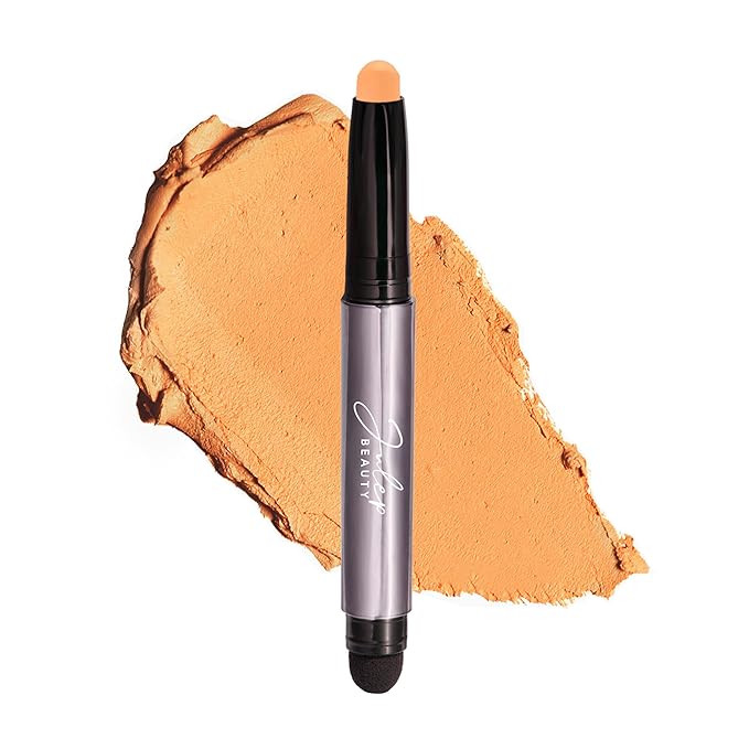 Julep Eyeshadow 101 Cream-to-Powder Waterproof Shadow Stick – Cantalope Matte – Long-Lasting, Crease-Proof, Warm Light Orange Matte Cream Eyeshadow with Built-in Smudger