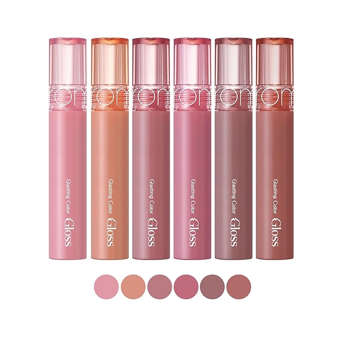 rom&nd Glasting Color Gloss (04 GRAPY WAY) | Kbeauty, Plumping, Glossy, Moisturizng, Natural Color, Long-lasting