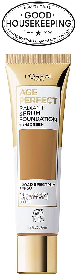 L’Oréal Paris Age Perfect Radiant Serum Foundation with 1 Ounce