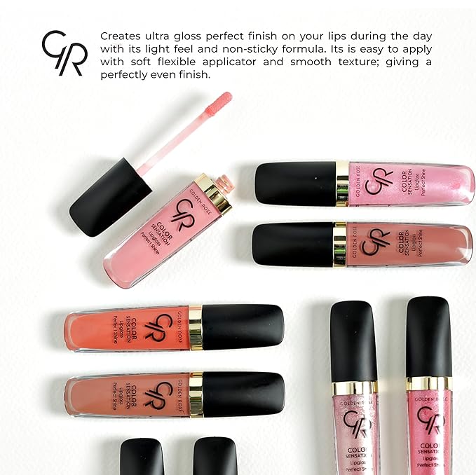 Golden Rose Cosmetics Lipgloss Color Sensation Light & Non-Sticky Gloss (NO:109)