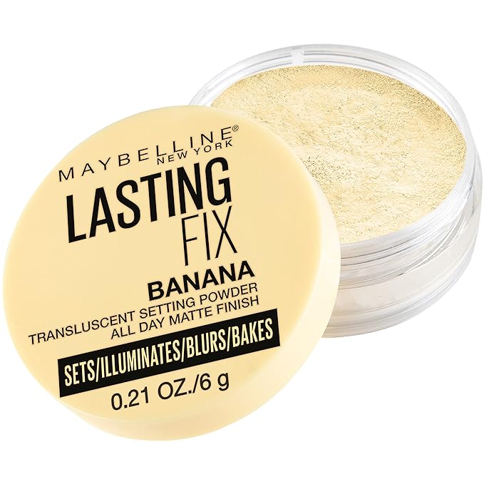 Maybelline Banana Powder Loose Setting Face Powder, Shade 1 Count