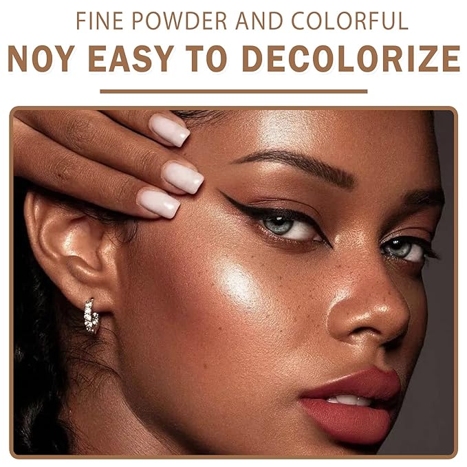 Polvo De Hadas Body Glitter Face Highlighter Powder Glow(Fairy Pink)