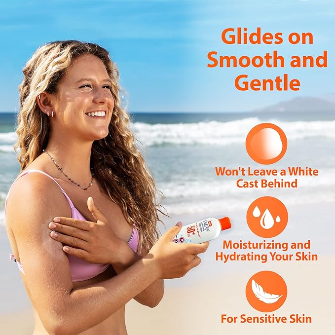 Safe Sea Jellyfish Sting-Blocking Sunscreen, SPF 40+ Spray 4 Fl oz, Waterproof, Biodegradable, Coral Reef-Safe – Body and Face Sunscreen, Anti-Jellyfish and Sea-Lice sting protection.