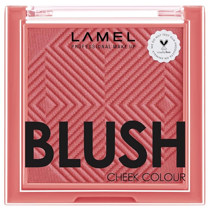 Blush Cheek Plum Color Mini - Blendable Purple Blush Powder - Enhances & Defines Shapes & Features - Shading & Contouring Powder - 4 Universal Shades - 408 (Plum) - 3.8g / 0.13 oz