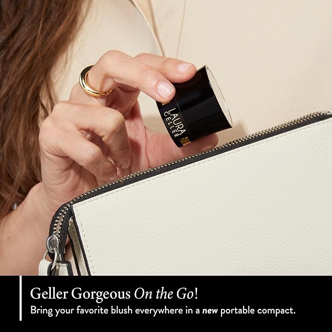 LAURA GELLER NEW YORK Baked Blush-n-Brighten Baked to Go - Tropic Hues - Travel Size Blush