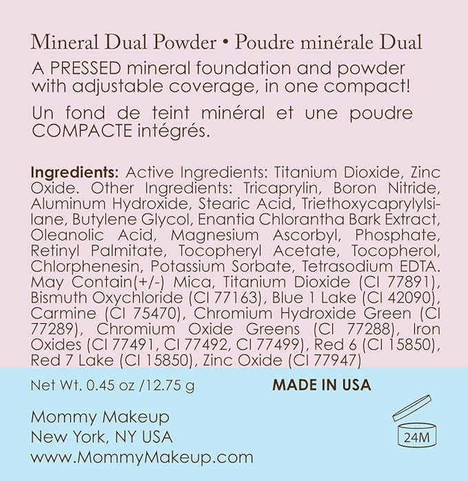 Mineral Dual Powder in Puddin' (Dark) | 4-in-1 45 Oz