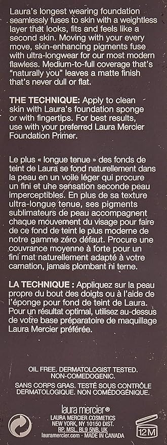 Laura Mercier Flawless fusion ultra-longwear foundation - suntan 1 oz