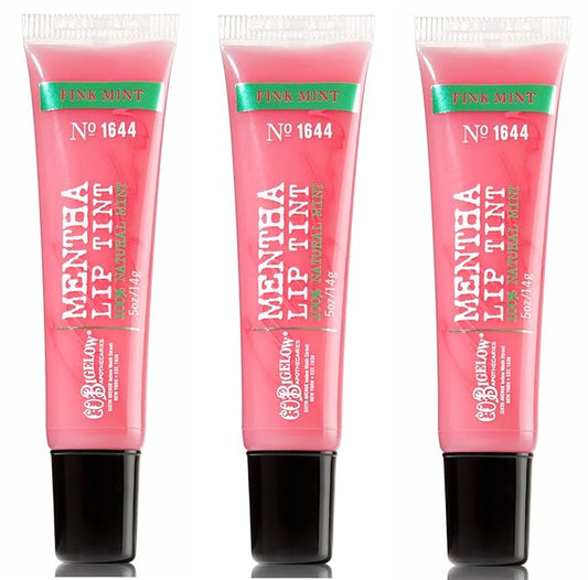 C.O. Bigelow 3 Pack Mentha Lip Tint Pink Lip