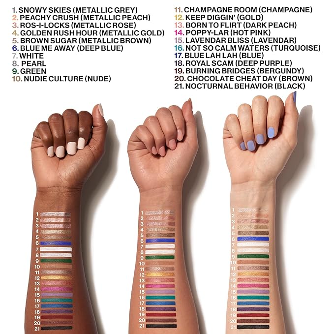 wet n wild Color Icon Cream Eyeliner Eyeshadow Multi-Stick, Moisturizing, Nourishing Velvety Cream-to-Powder Buildable & Blendable Formula, Cruelty-Free & Vegan - Burning Bridge