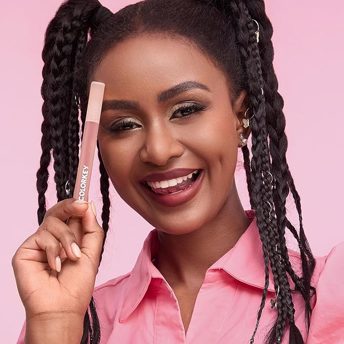 COLORKEY Soft Matte Water Tint | Matte Finishs | Long-Lasting | Moist Fit Without Stickiness | Moisturized | Waterproof(R301 Spring Cherry Tree)