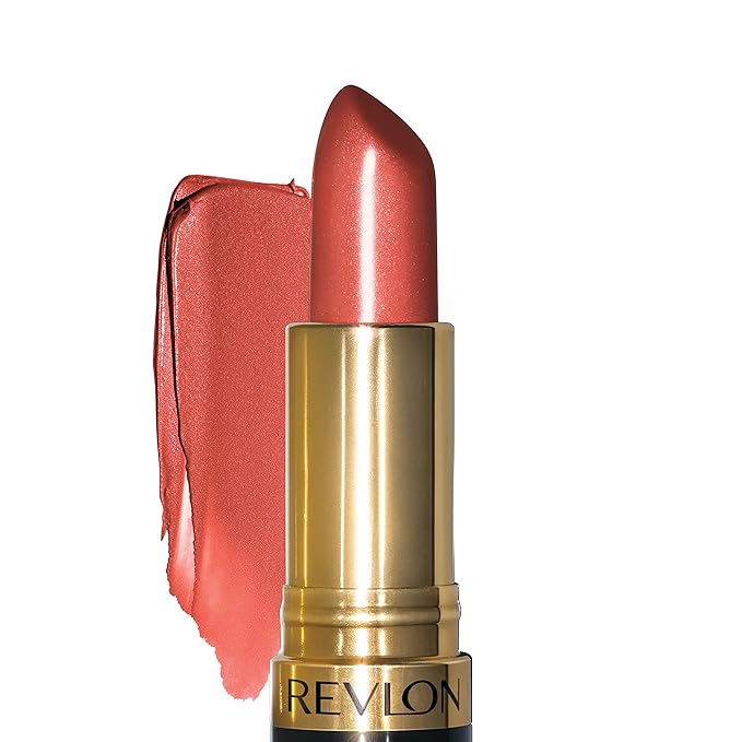 Revlon Super Lustrous Lipstick, Creamy Formula For Soft, Fuller-Looking Lips, Moisturized Feel, Cinnamon Bronze, 0.15 oz