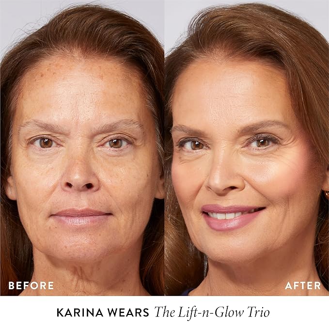 LAURA GELLER NEW YORK Geller's Greatest Lift-n-Glow Baked Trio Palette - Highlighter, Blush, Bronzer - All Skin Tones