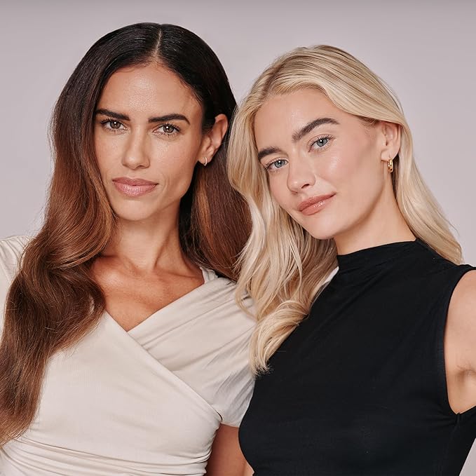 Soft Brow Define & Fill Powder Duo, Includes Dual ended Brush, Vegan and Cruelty Free (Black/Brown)