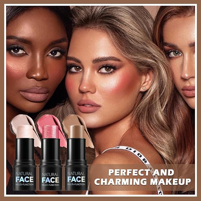 Highlighter Stick Cream Blush Stick Bronzer Contour Stick