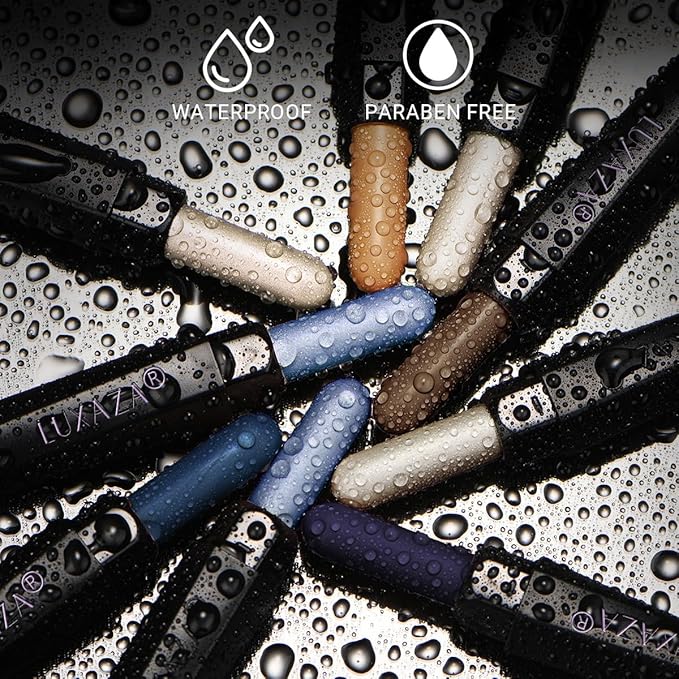 Neutral Eyeshadow Stick Makeup Set, Metallic Shimmer Matte Cream Eye Shadow Eyeliner Brightener Pencil Crayon - Classic 6PCS A010