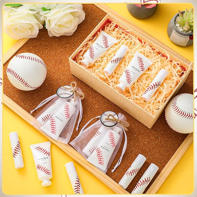 144 Pcs Baseball Lip Balm Hand
