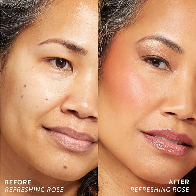 LAURA GELLER NEW YORK Serum Blush Tint, Lightweight Liquid Blush for Cheeks, Weightless Watercolor Sheer Finish, Beautiful Blossom