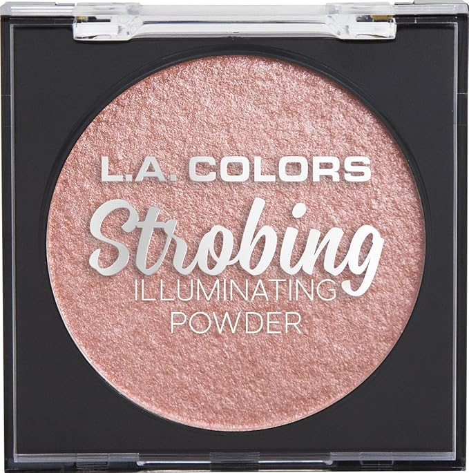 L.A. COLORS Strobing Illuminating Powder, Sunset Shine, 1 Ounce, CSP257