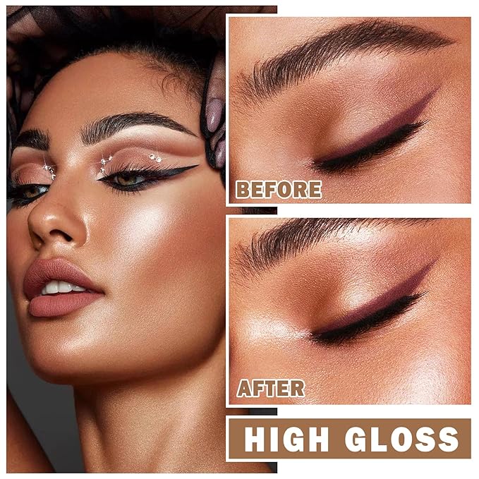 Polvo De Hadas Body Glitter Face Highlighter Powder Glow(Fairy Pink)