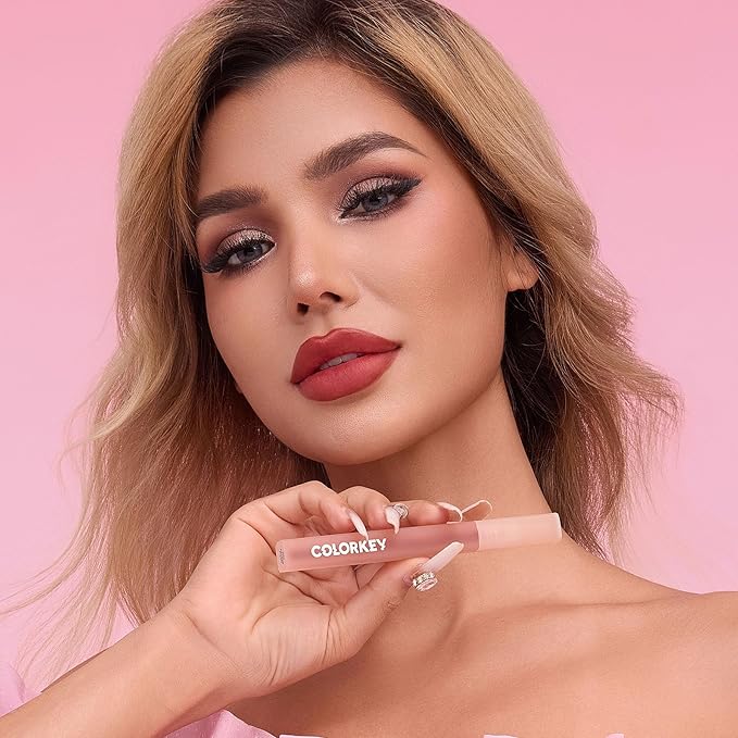COLORKEY Soft Matte Water Tint | Matte Finishs | Long-Lasting | Moist Fit Without Stickiness | Moisturized | Waterproof(R301 Spring Cherry Tree)