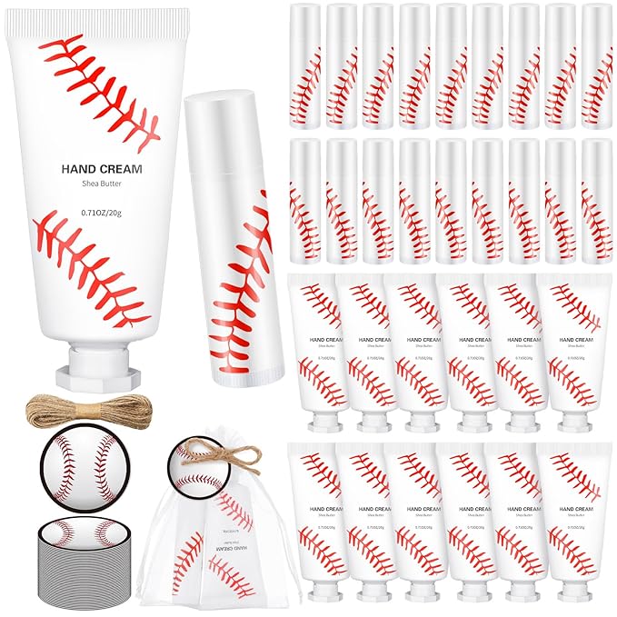 144 Pcs Baseball Lip Balm Hand
