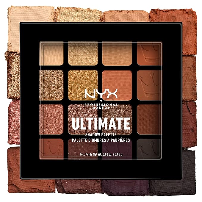 NYX PROFESSIONAL MAKEUP Ultimate Shadow Palette, Eyeshadow Palette