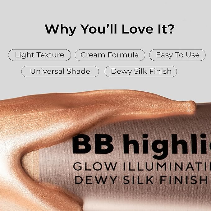 Lamel Dewy Cream BB Highlighter - Lightweight, Buildable