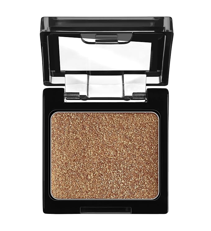 wet n wild Color Icon Eyeshadow Glitter - Ultra-Pigmented, Vitamin E Infused for a Silky-Smooth Moisturizing Application, Cruelty-Free & Vegan - Toasty