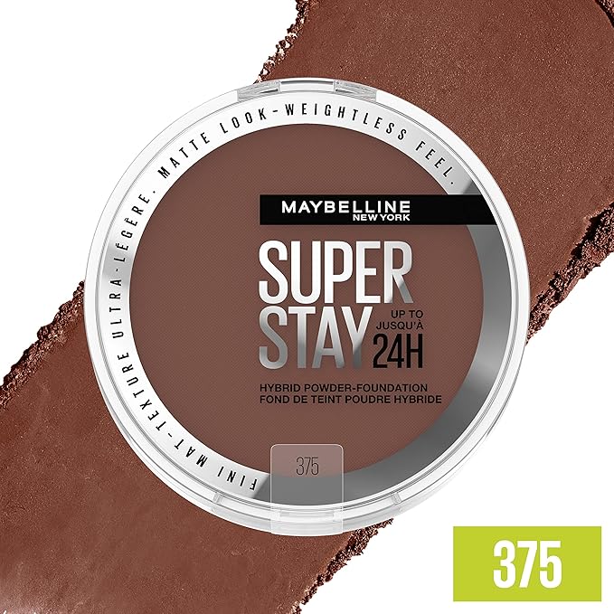 Maybelline Super Stay Up to 24HR Hybrid Powder-Foundation, 1 Count