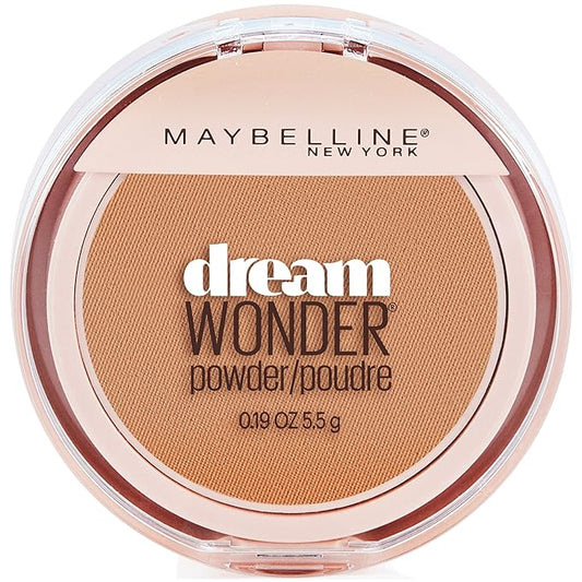 Maybelline New York Dream Wonder Powder Makeup, Honey Beige, 0.. 19 oz