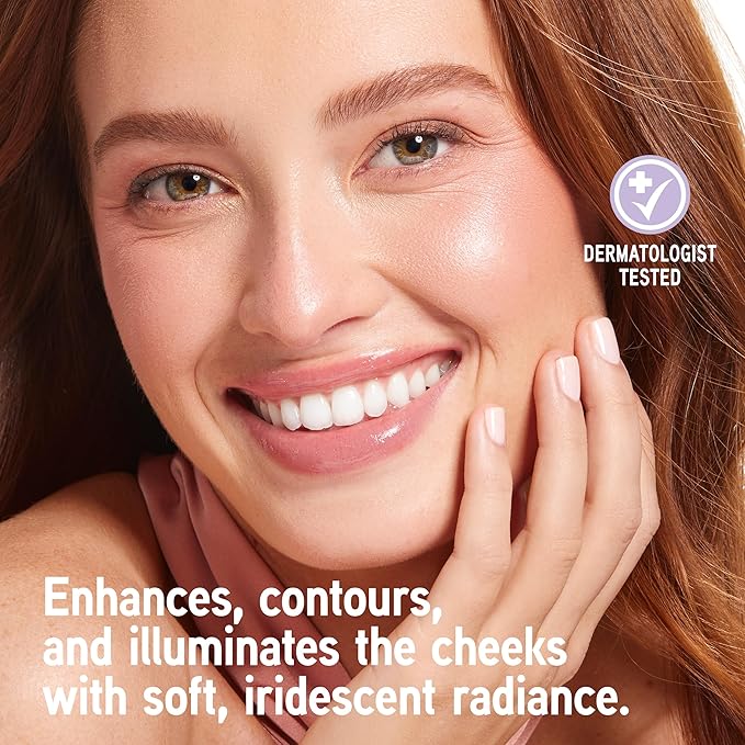 Physicians Formula Blush Happy Booster Glow & Mood Boosting Face Blush Makeup Powder - Natural