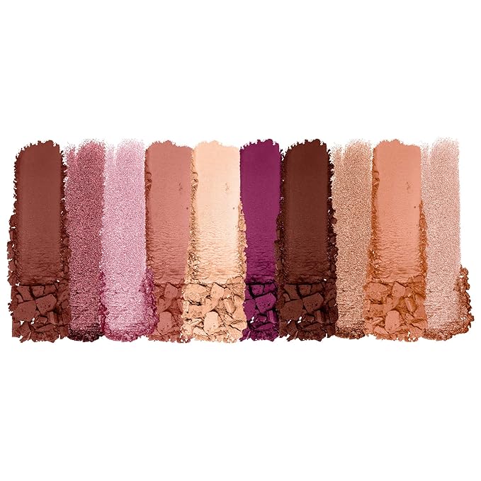 wet n wild Color Icon 10-Pan Eyeshadow Makeup Palette, Long Lasting, Shimmer, Metallic, Glittery, Matte, Rich Smooth Pigment, Cruelty Free - Pink Heart And Sol