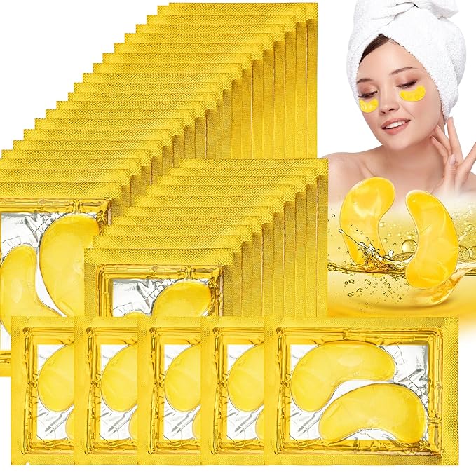 Gold under eye patches -