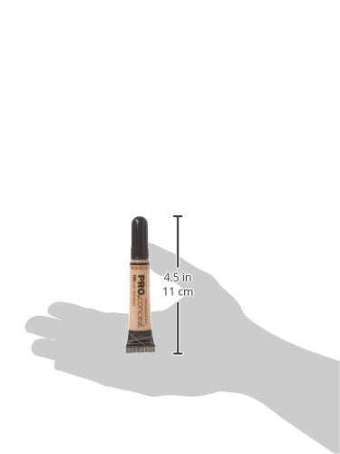 L.A. Girl Pro Conceal HD Concealer, Creamy Beige, 0.28 Ounce